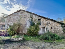 Manor house in a peaceful countryside setting, covered swimm