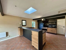 Manor house in a peaceful countryside setting, covered swimm