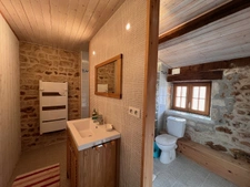 3 bedroom detached stone farmhouse with garage and barns