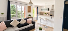 TOULON EST - LA PALASSE - T2 RENOVE AVEC BALCON ET CAVE