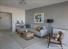 NICE-Corniche fleurie. T3 lumineux avec terrasse, garage, cave et piscine