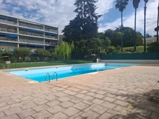 NICE-Corniche fleurie. T3 lumineux avec terrasse, garage, cave et piscine