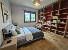 5 PCES 125m²-3 CHB-CAVE-PARKING- SANS VIS A VIS-GARE A PIED
