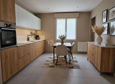 MAISON INDIVIDUELLE-SOUS SOL TOTAL-6 CHAMBRES-JARDIN-TERRASSE