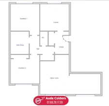 Appartement 3p 76m2 - balcon, ascenseur, stationnement et ca