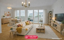 Appartement 3p 76m2 - balcon, ascenseur, stationnement et ca