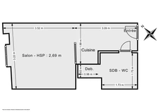 PARIS 14<span></span>VENTE STUDIO<span></span>17 m2<span></span>179000€