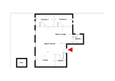 APPARTEMENT<span></span>3 PIECES<span></span>2 CHAMBRES<span></span>85,5 M²<span></span>PARIS 11 / FOLIE MERICOURT