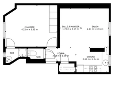 CLICHY / CENTRE VILLE<span></span>APPARTEMENT<span></span>2 PIECES<span></span>1 CHAMBRE<span></span>37 m2<span></span>310.000€