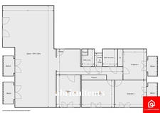 Senlis - appartement - 5 Pieces - 3 chambres - 133m2