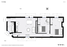 PARIS 11 / FOLIE MERICOURT - APPARTEMENT - 3 PIECES - 2 CHAMBRES - 59 M² - 749 000