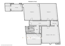 COGNAC / CENTRE-VILLE - MAISON DE VILLE AVEC TERRAIN DE 467 M2- 8 PIECES - 5 CHAMBRES  - 230 M2 - 435.000€