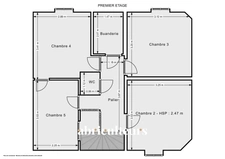 LAIGNEVILLE - MAISON RÉNOVÉE AVEC JARDIN ET DEPENDANCES - 6 PIÈCES - 5 CHAMBRES - 100M2 - 281.000€