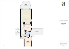Appartement 3 pièces avec terrasse-jardin au Cannet – Emplacement idéal aux portes de Cannes