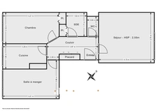 VANVES / QUARTIER BAS-DE-VANVES – APPARTEMENT– 3 PIECES – 2 CHAMBRES - 50 M2 – 375.000 €