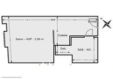 PARIS 14 - VENTE STUDIO - 17 m2 - 179000€