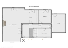 CREQUY - MAISON - 7 PIECES - 4 CHAMBRES - 100M² - TERRAIN 1.600M2 - 199.000 €