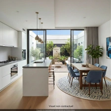 Charmant appartement t4 de 86,1m² avec terrasse tropézienne à Saint-Cannat (13760)