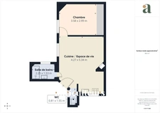 Superbe T2 de 39m² en parfait état<span></span>Jules Joffrin<span></span>Paris 18