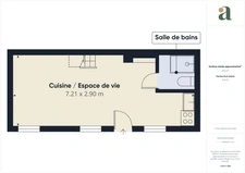 Coup de coeur<span></span>Studio de 21m2 au calme<span></span>idéalement situé, rue Rennequin, à deux pas du marché Poncelet, Paris 17ème