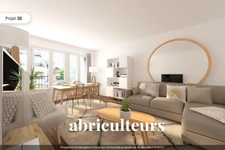 PUTEAUX / REPUBLIQUE<span></span>APPARTEMENT AVEC BALCON<span></span>2 PIECES<span></span>1 CHAMBRE- 48 M²<span></span>390.000 €