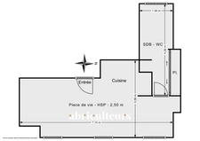 PARIS 5 / SORBONNE QUARTIER LATIN<span></span>STUDIO<span></span>1 PIECE<span></span>27 m2<span></span>400.000€