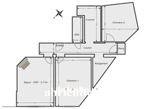 ALFORTVILLE CENTRE - APPARTEMENT - 3 PIECES  - 2 CHAMBRES - 47M2 - 280.000€