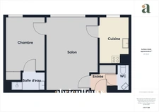 NANTES / CHENAIE - APPARTEMENT - 2 PIÈCES - 1 CHAMBRE - 47 M2 - 161.500 €