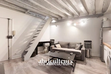 Duplex<span></span>21 m²<span></span>1 chambre<span></span>Paris 1