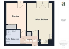 NANTES / TORTIERE - APPARTEMENT - 2 PIÈCES - 1 CHAMBRE - 43 M2 - 206.700 €