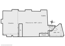 PARIS 15/ QUARTIER PASTEUR<span></span>APPARTEMENT<span></span>2 PIÈCES<span></span>1 CHAMBRE<span></span>32 m2<span></span>410 000 €