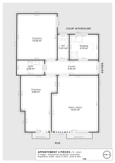 Appartement-3pièces-48m²-Levallois