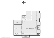 LYON 1 / TERREAUX - APPARTEMENT - 1 PIÈCES AVEC CHAMBRE DANS ALCÔVE - 32 M2 - 189.000€