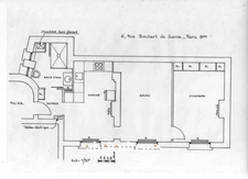 Appartement- 2 pièces - 1 chambre - Paris 9ème