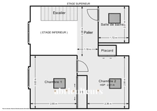 BORDEAUX / QUARTIER CAPUCINS - DUPLEX - 3 PIECES - 2 CHAMBRES - 52 M2 - 275 000 €