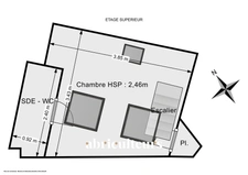 Duplex<span></span>21 m²<span></span>1 chambre<span></span>Paris 1