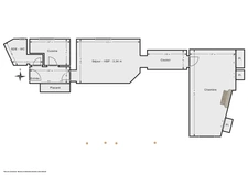 PARIS 1ER - APPARTEMENT -  2 PIECES - 1 CHAMBRE - 43 m2 - 570 000 €