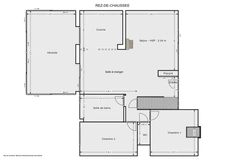 MAREAU-AUX-BOIS / PITHIVIERS - MAISON AVEC SOUS-SOL TOTAL - 6 PIECES - 5 CHAMBRES - 136 M2 - 198.000 €