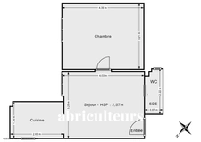 PANTIN / QUARTIER EGLISE DE PANTIN - APPARTEMENT - 2 PIÈCES - 1 CHAMBRE - 32 M2 - 208 000 €