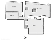 PARIS 10 EME / QUARTIER HOPITAL SAINT-LOUIS / BELLEVILLE<span></span>APPARTEMENT<span></span>3 PIECES<span></span>1 CHAMBRE<span></span>60 M2<span></span>548.000€