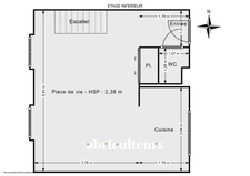BORDEAUX / QUARTIER CAPUCINS - DUPLEX - 3 PIECES - 2 CHAMBRES - 52 M2 - 275 000 €
