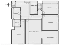 PUTEAUX/BOIELDIEU APPARTEMENT 4 PIECES 2 CHAMBRES - 80 m2 - 469.000 €
