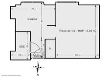 PARIS 2EME / QUARTIER VIVIENNE<span></span>STUDIO<span></span>1 PIECE<span></span>22M2<span></span>320.000€