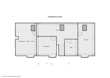 CREQUY - MAISON - 7 PIECES - 4 CHAMBRES - 100M² - TERRAIN 1.600M2 - 199.000 €