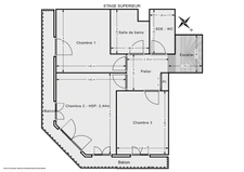 ASNIERES SUR SEINE<span></span>CENTRE VOLTAIRE<span></span> DUPLEX  FAMILIAL 4 PIECES<span></span>3 CHAMBRES<span></span>86 m2