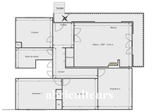 COUERON / LA CHABOSSIERE<span></span>MAISON<span></span>4 PIECES<span></span>3 CHAMBRES<span></span>90M2<span></span>320.000€