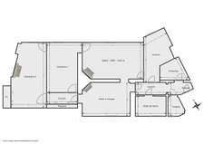 PARIS 1 ER / RUE SAINT HONORE - APPARTEMENT - 4 PIECES - 2 CHAMBRES - 82 m2 - 1.150.000 €