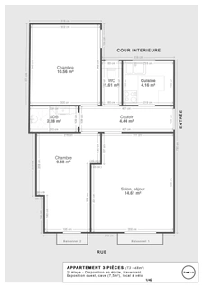 Appartement-3pièces-48m²-Levallois