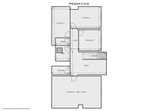 BOULANCOURT / PROCHE MALESHERBES<span></span>MAISON<span></span> 7 PIECES SUR SOUS SOL<span></span>5 CHAMBRES<span></span>190 M2<span></span>295.000 €