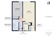 Appartement T2 entièrement rénové avec Jardin Privatif - Résidence de Standing à Survilliers (95)